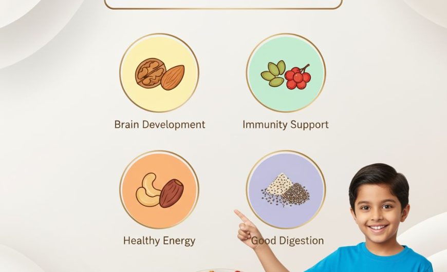 Why Dry Fruits Are Essential for Children