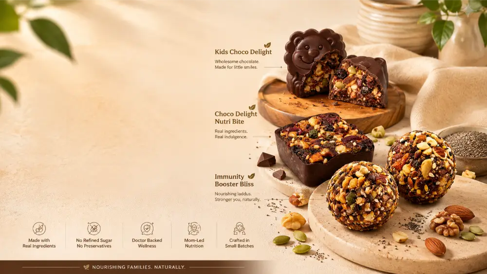 HealthyCrave hero slide placeholder for sugar-conscious family snacking visual