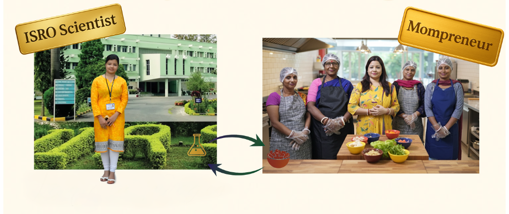 From ISRO Scientist to Mompreneur