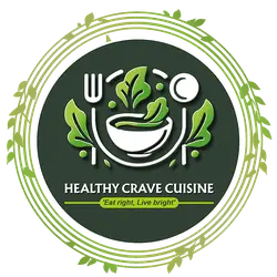 HealthyCrave Cuisine logo placeholder